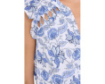 Платье мини Abigail Vineyard Vines с цветочным принтом