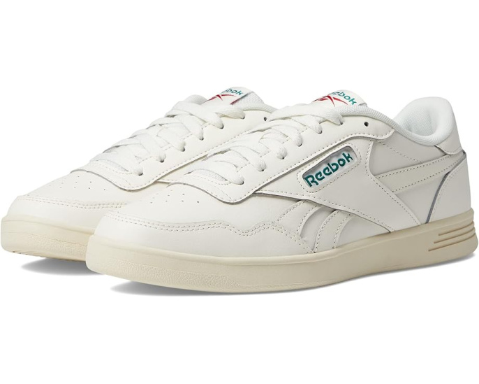 Кроссовки Reebok Court Advance с кожаным верхом и перфорацией