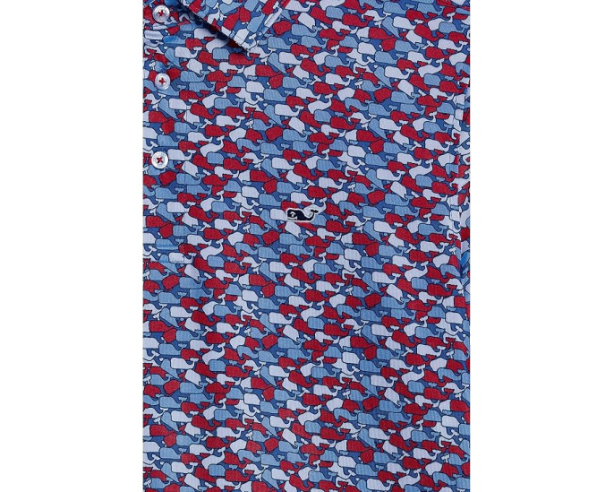 Поло Printed Sankaty с принтом для детей Vineyard Vines