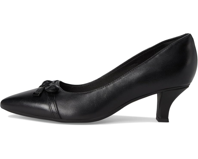 Туфли Clarks Kepley Holly с бантиком и котячьим каблуком