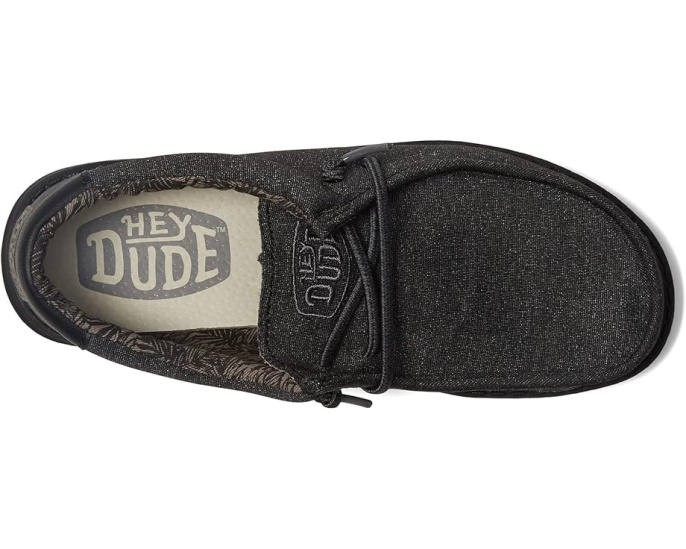 Лоферы Hey Dude Wally Basic для детей с текстильным верхом