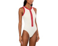 Цельнокроеный купальник Bandwave Zip Front Seafolly