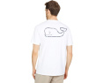 Vineyard Vines футболка с коротким рукавом и карманом Vintage Whale Pocket