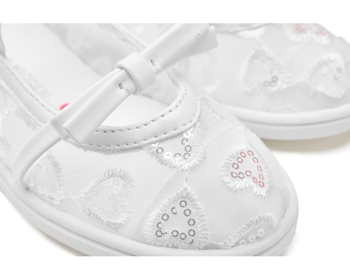 Балетки Steve Madden Kids Burdie с сетчатым верхом и бантиком