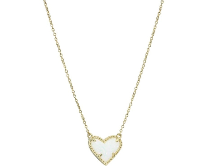 Подвеска Kendra Scott Ari Heart Short с кулоном в виде сердца