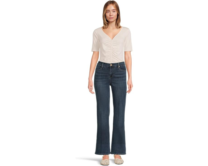 Джинсы Liverpool Los Angeles Lucy Mid-rise Bootcut из ткани Crosshatch