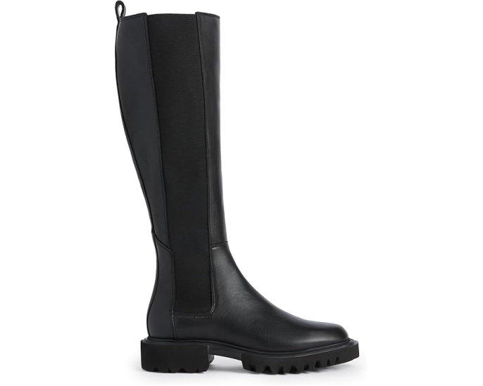 Ботинки AllSaints Maeve до колена с квадратным каблуком