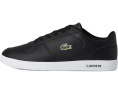 Кроссовки T-base из кожи с вышитым крокодилом Lacoste