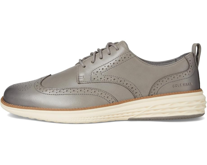 Оксфорды Cole Haan Grand Hurrion Wing Tip с кожаным верхом и подошвой EVA