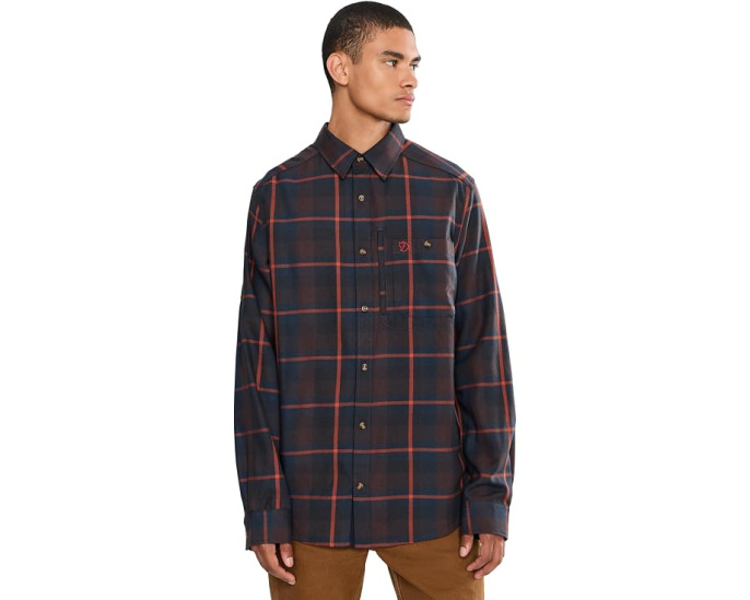Рубашка Fjallglim Regular Fit от Fjällräven для треккинга