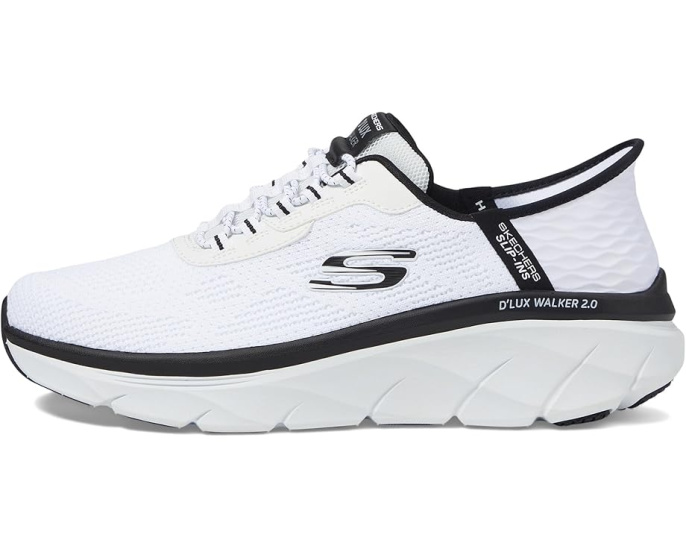Кроссовки Skechers D'Lux Walker 2.0 Rezinate Hands Free Slip-In с гелевой стелькой Memory Foam