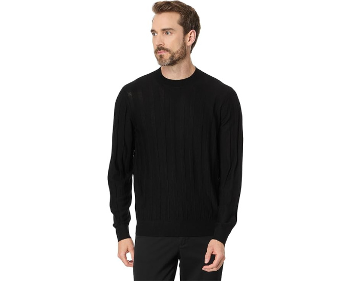 Свитер Armani Exchange Wool Mix Textured из смеси шерсти