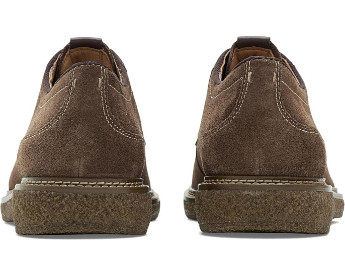 Туфли Clint Plain Toe из замши от Johnston и Murphy