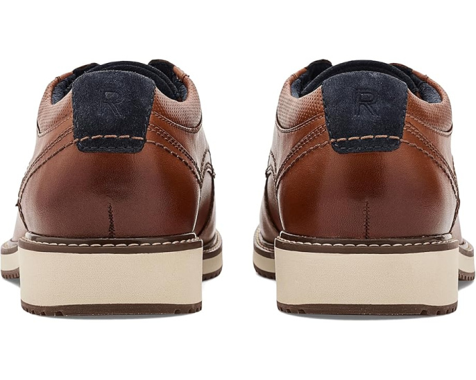 Кеды Rockport Criss из черной кожи с перфорацией