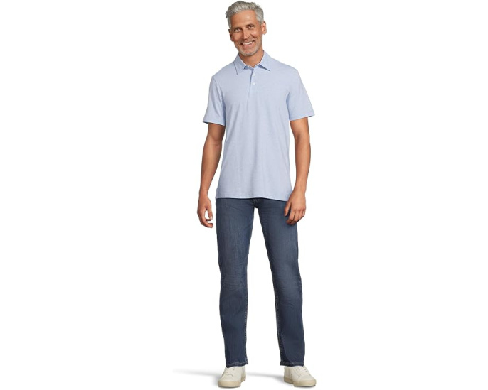 Поло Faherty Short Sleeve Movement Polo с эластичной тканью и классическим кроем