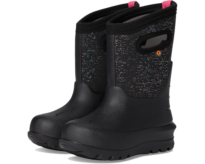 Детские резиновые сапоги Bogs Neo Classic Metallic Fleck с защитой от холода до -37°C