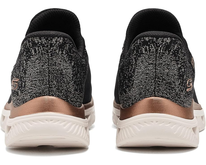 Кроссовки Arc Waves BOBS from SKECHERS с металлическим верхом