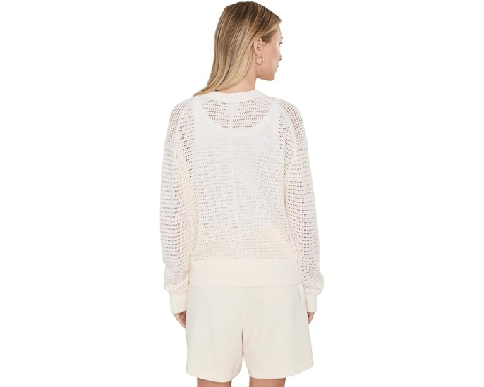 Varley вязаный кардиган Pembroke Knit с цветом цапли