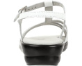 Сандалии SAS Capri T-Strap с регулируемой пряжкой и клином