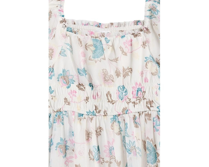 Платье мини Babydoll от abercrombie kids с цветочным принтом