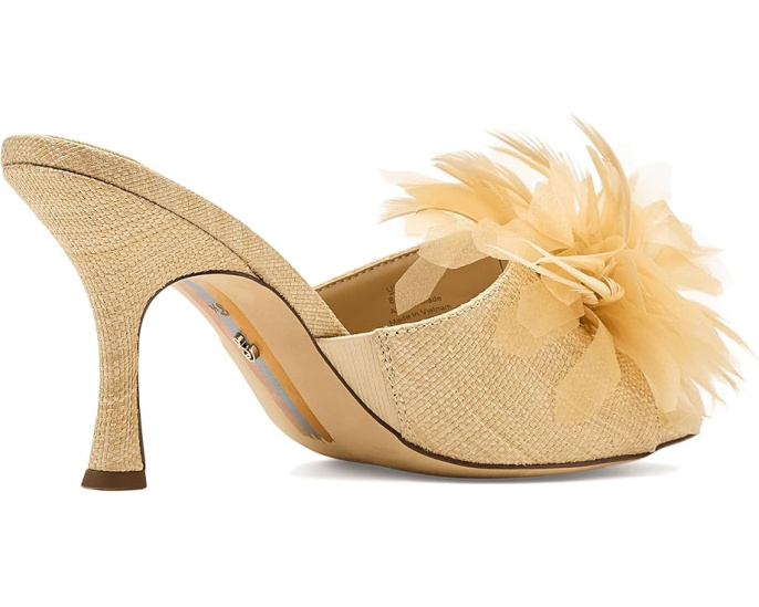 Босоножки Sam Edelman Jace на каблуке spool с цветочным декором
