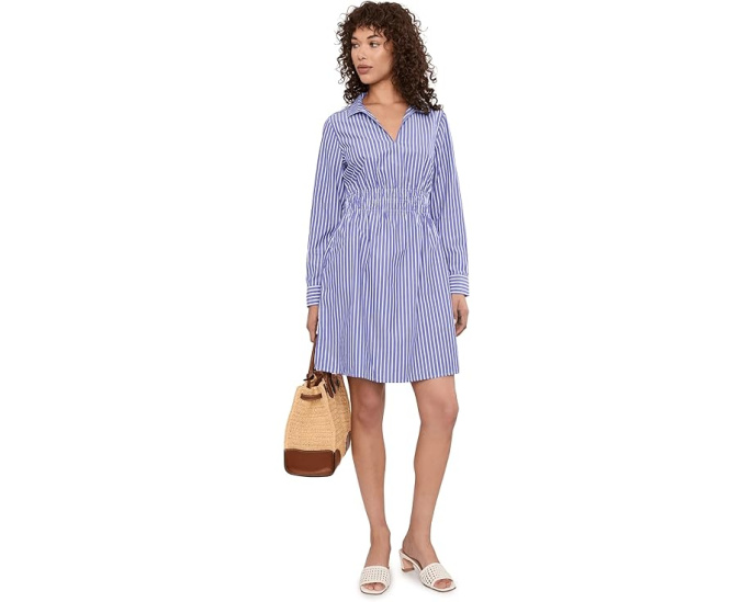 Платье-рубашка Sunlit Stripe от Tommy Bahama с длинным рукавом