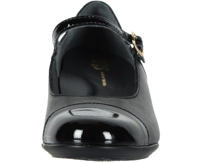 Туфли SAS Isabel Mary Jane Comfort Heel с ремешком и принтом рептилии