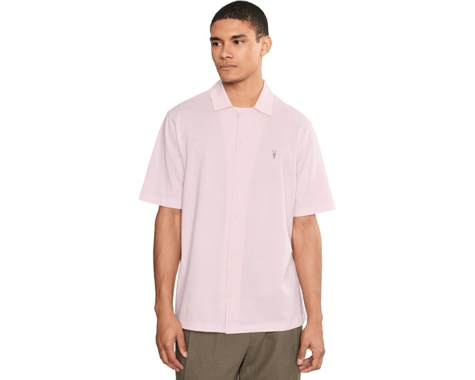 Рубашка AllSaints Hudson с коротким рукавом
