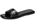 Сандалии Tory Burch T Lock Slide с широким ремешком и логотипом