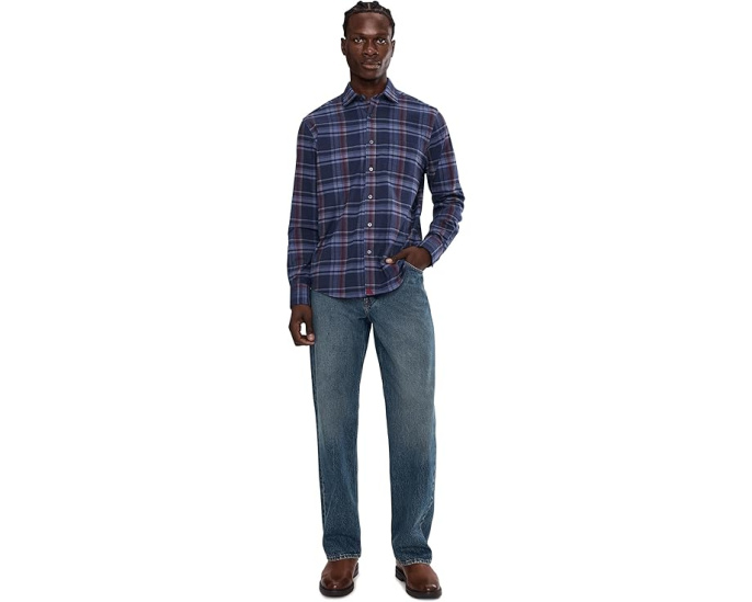 UNTUCKit рубашка Performance Flannel Blanchard