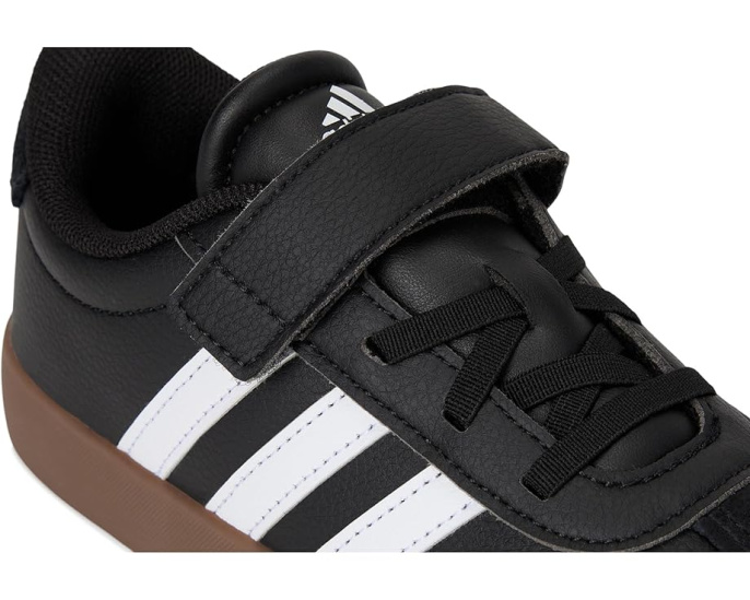 Кроссовки Adidas VL Court 3.0 с эластичными шнурками для детей