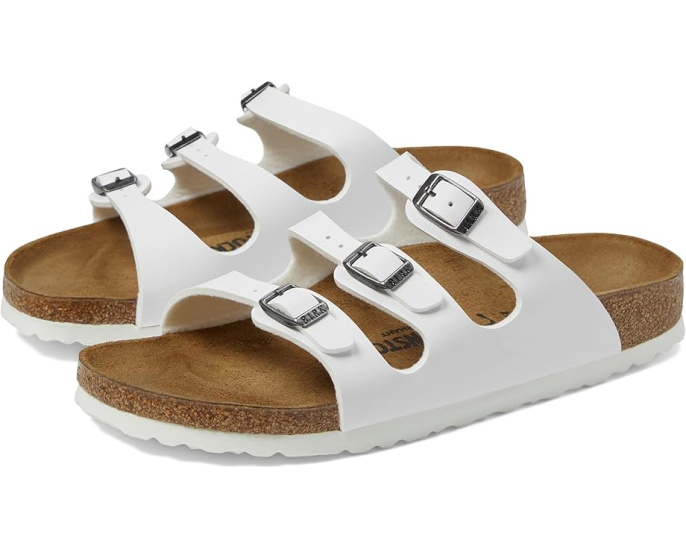 Сандалии Birkenstock Florida Birko-Flor с пробковой стелькой