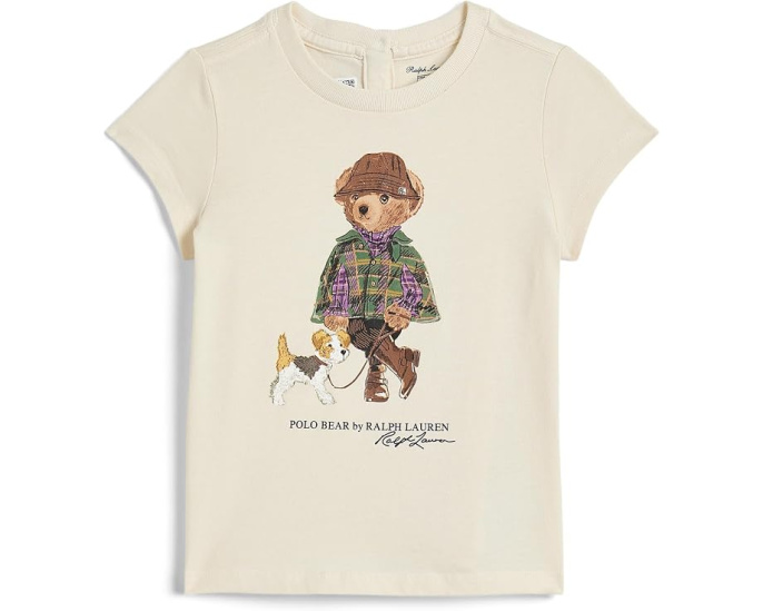 Polo Bear Cotton Jersey Tee (Infant)
