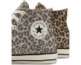 Кеды Converse Chuck Taylor All Star Leopard Jacquard с леопардовым принтом