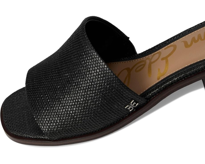 Сандалии Sam Edelman Sabrina с открытым носком на низком каблуке