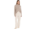 Petite Peruvian Organic Cotton Cord Crew Neck Sweater