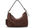 Scene Large Shoulder Bag In Suede
