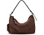 Scene Large Shoulder Bag In Suede