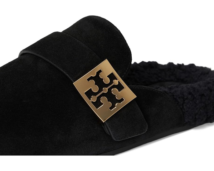 Мюли Mellow с подкладкой из овчины и ремешком Tory Burch