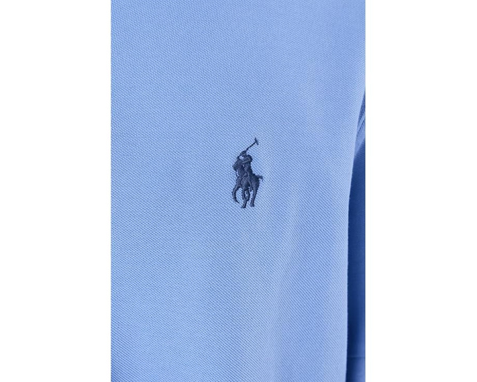 Хлопковая рубашка-поло Polo Ralph Lauren Featherweight Mesh Henley