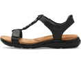 Сандалии Clarks Kitly Gem с ремешками на липучке и стелькой Contour Cushion