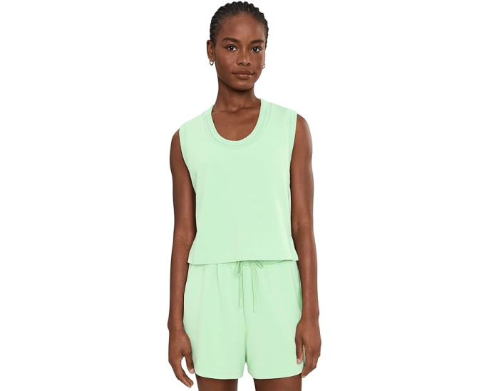 Топ Cambrie Scoop Neck Tank от Varley с глубоким вырезом