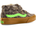 Детские кроссовки Vans SK8-Mid Reissue V на липучках с платформой