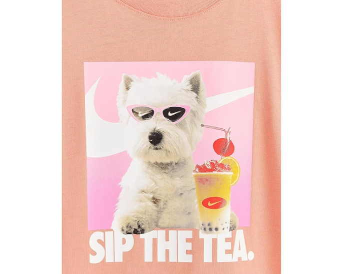 Nike футболка Sportswear Puppy с щенком (для детей от 7 до 16 лет)