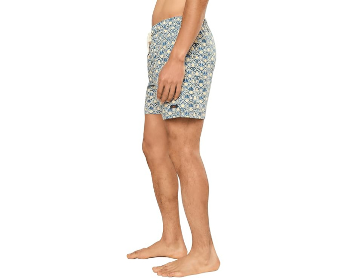 Плавательные шорты Faherty All Day Trunk Golden Palm Mosaic