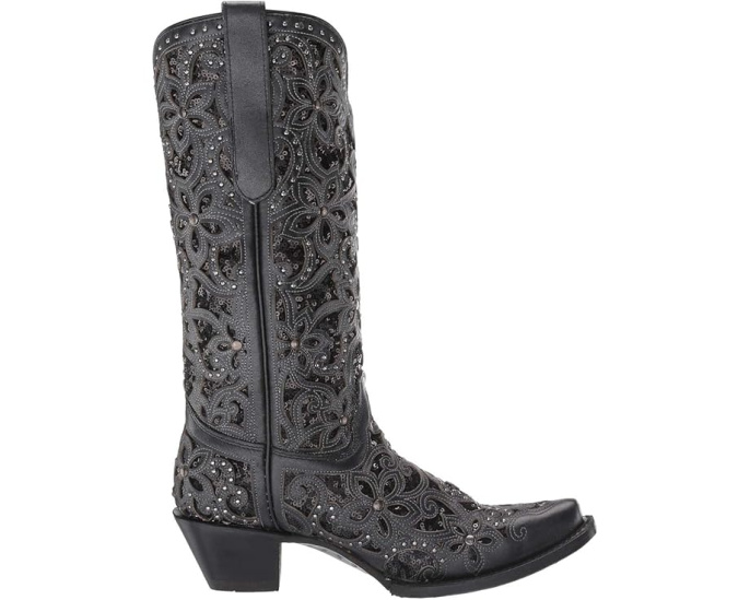 Сапоги Corral Boots A3752 в западном стиле с ковбойским каблуком и стразами
