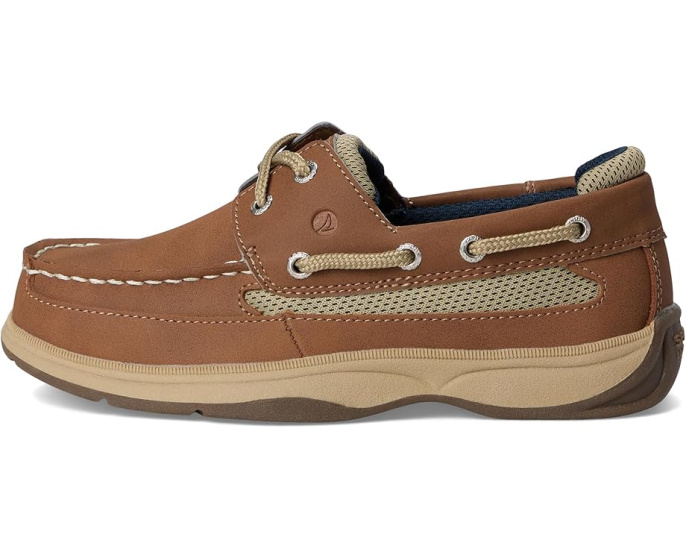 Детские лодочные туфли Sperry Kids Lanyard с вентилируемыми вставками