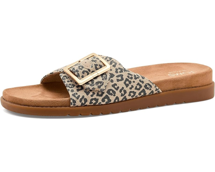 Сланцы TOMS Marin Slide с вязаным верхом и формованной стелькой