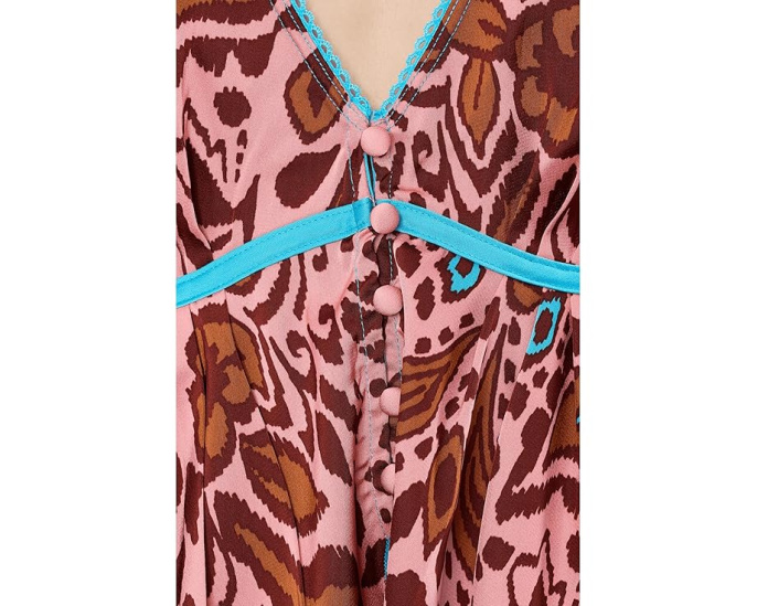 Free People комплект Bed To Brunch Set с цветочным принтом