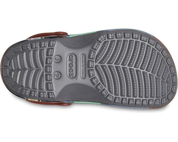 Кроксы Crocs Cars Mater Classic Clog для детей с ремешком и вентиляцией